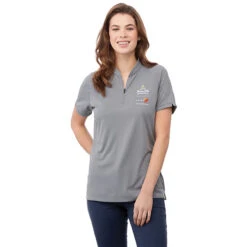Elevate Women's Quarry Hakone Short Sleeve Polo 7 Elevate Women's Quarry Hakone Short Sleeve Polo -Elevate TM96612 938 HTF