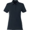 Elevate Women's Navy Belmont Short Sleeve Polo 2 Elevate Women's Navy Belmont Short Sleeve Polo -Elevate TM96624 Navy F