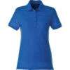 Elevate Women's New Royal Belmont Short Sleeve Polo 2 Elevate Women's New Royal Belmont Short Sleeve Polo -Elevate TM96624 New Royal F