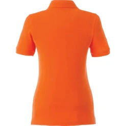 Elevate Women's Orange Belmont Short Sleeve Polo 5 Elevate Women's Orange Belmont Short Sleeve Polo -Elevate TM96624 Orange B