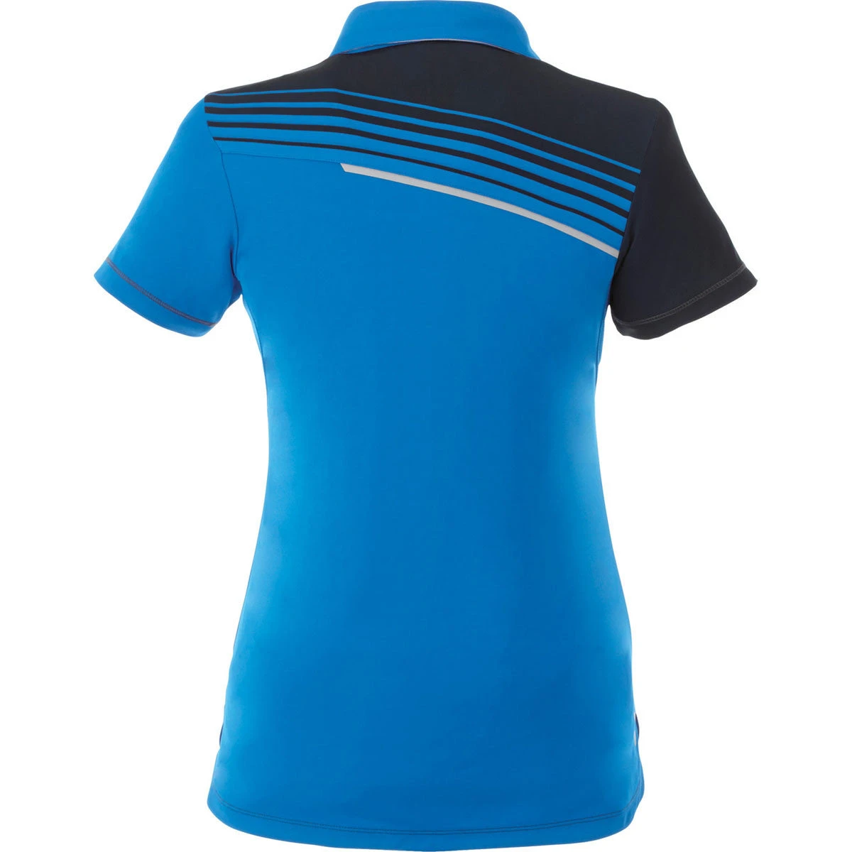Elevate Women's Olympic Blue Prater Short Sleeve Polo 4 Elevate Women's Olympic Blue Prater Short Sleeve Polo - Image 2