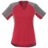 Elevate Women's Team Red/Steel Grey Taku Short Sleeve Tech Tee 1 Elevate Women's Team Red/Steel Grey Taku Short Sleeve Tech Tee -Elevate TM97813 Team Red Steel Grey F