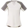 Elevate Women's White/Steel Grey Taku Short Sleeve Tech Tee -Elevate TM97813 White Steel Grey F