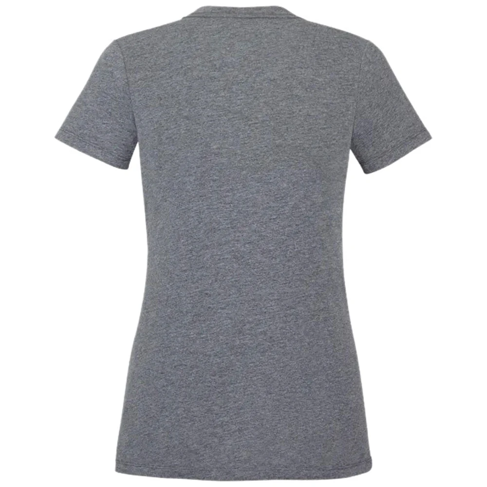 Elevate Women's Heather Charcoal Somoto Eco Short Sleeve Tee 4 Elevate Women's Heather Charcoal Somoto Eco Short Sleeve Tee - Image 2