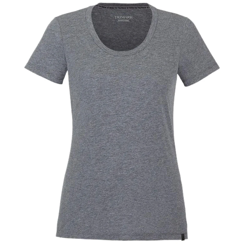 Elevate Women's Heather Charcoal Somoto Eco Short Sleeve Tee 3 Elevate Women's Heather Charcoal Somoto Eco Short Sleeve Tee