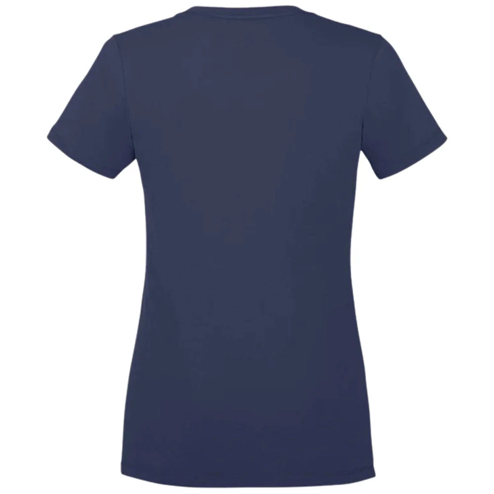 Elevate Women's Vintage Navy Somoto Eco Short Sleeve Tee 4 Elevate Women's Vintage Navy Somoto Eco Short Sleeve Tee - Image 2