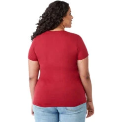 Elevate Women's Vintage Red Somoto Eco Short Sleeve Tee 10 Elevate Women's Vintage Red Somoto Eco Short Sleeve Tee -Elevate TM97873 Vintage Red HTB