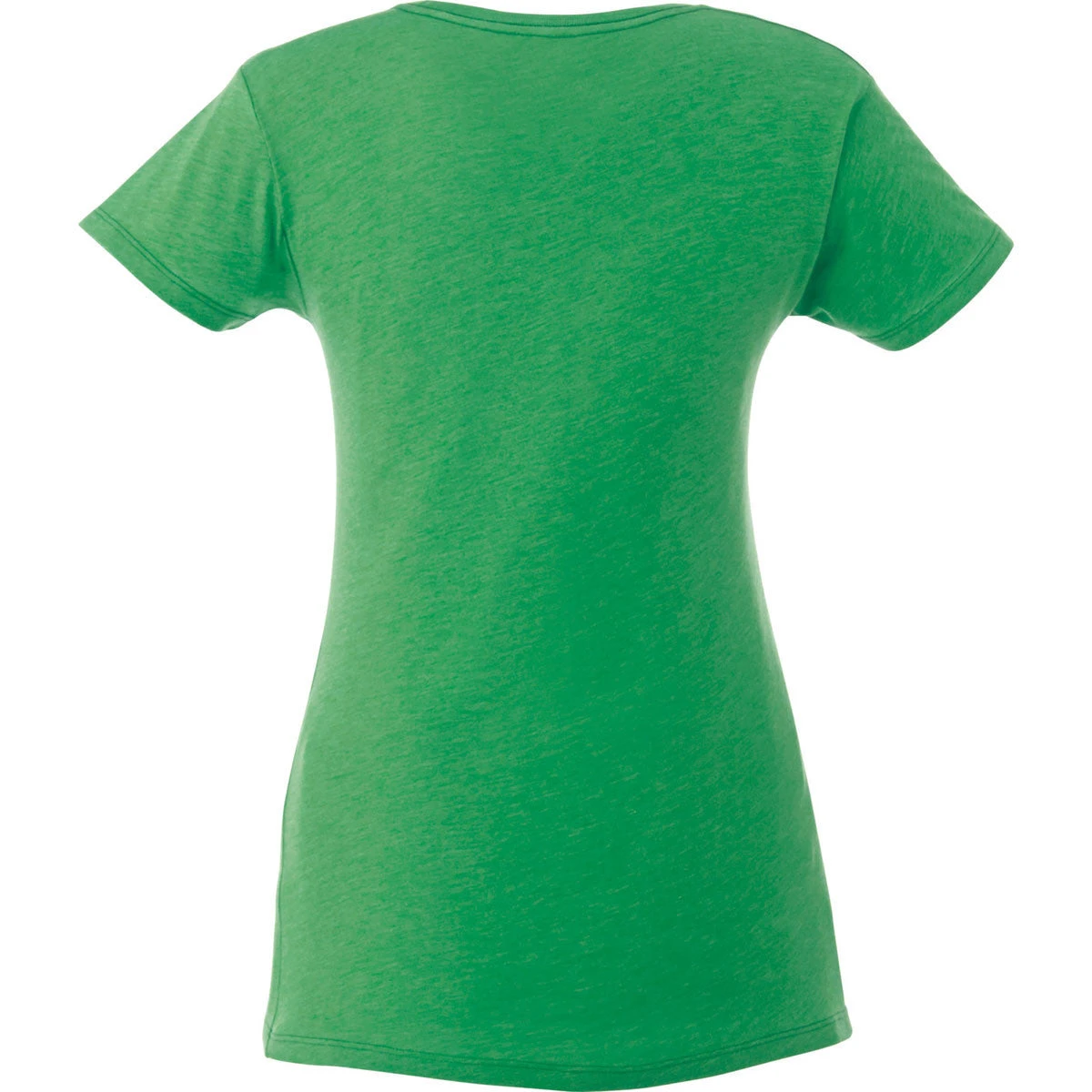 Elevate Women's Kelly Green Heather Bodie Short Sleeve T-Shirt 4 Elevate Women's Kelly Green Heather Bodie Short Sleeve T-Shirt - Image 2