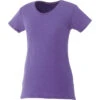 Elevate Women's Purple Heather Bodie Short Sleeve T-Shirt 2 Elevate Women's Purple Heather Bodie Short Sleeve T-Shirt -Elevate TM97879 Purple Heather F