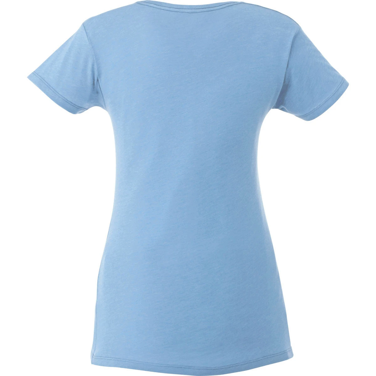Elevate Women's Sky Heather Bodie Short Sleeve T-Shirt 4 Elevate Women's Sky Heather Bodie Short Sleeve T-Shirt - Image 2