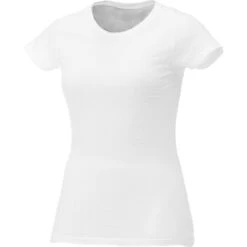 Elevate Women's White Bodie Short Sleeve T-Shirt