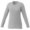 Elevate Women's Heather Grey Holt Long Sleeve Tee -Elevate TM97886 Heather Grey F