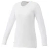 Elevate Women's White Holt Long Sleeve Tee -Elevate TM97886 White F