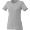 Elevate Women's Heather Grey Sarek Short Sleeve T-Shirt -Elevate TM97887 Heather Grey F