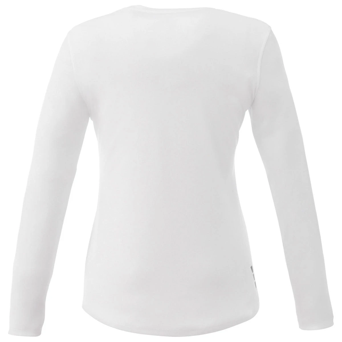 Elevate Women's White Parima Long Sleeve Tech Tee 4 Elevate Women's White Parima Long Sleeve Tech Tee - Image 2