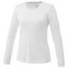 Elevate Women's White Parima Long Sleeve Tech Tee 2 Elevate Women's White Parima Long Sleeve Tech Tee -Elevate TM97888 White F