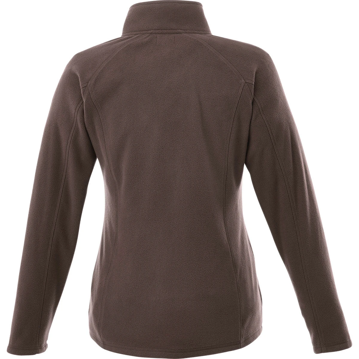 Elevate Women's Chocolate Rixford Polyfleece Jacket 4 Elevate Women's Chocolate Rixford Polyfleece Jacket - Image 2
