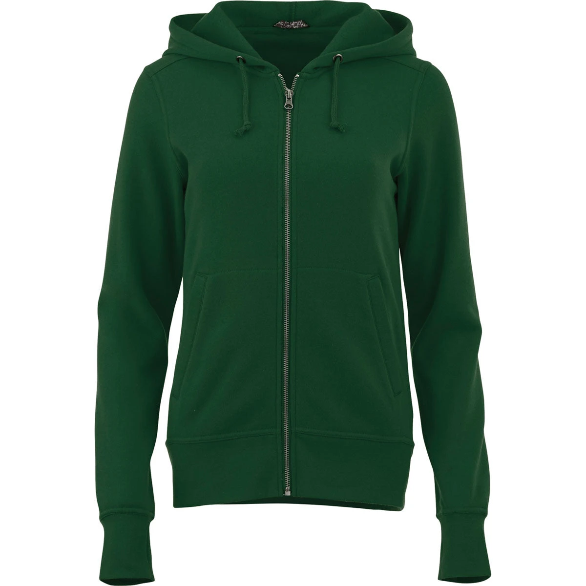 Elevate Women's Forest Green Cypress Fleece Zip Hoody 3 Elevate Women's Forest Green Cypress Fleece Zip Hoody