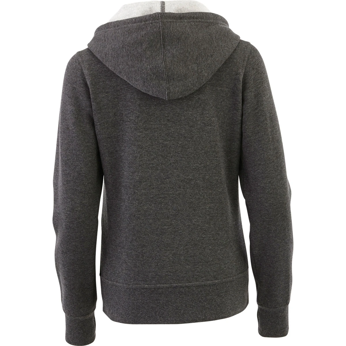 Elevate Women's Heather Dark Charcoal Cypress Fleece Zip Hoody 4 Elevate Women's Heather Dark Charcoal Cypress Fleece Zip Hoody - Image 2