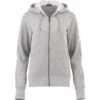 Elevate Women's Heather Grey Cypress Fleece Zip Hoody -Elevate TM98135 Heather Grey F