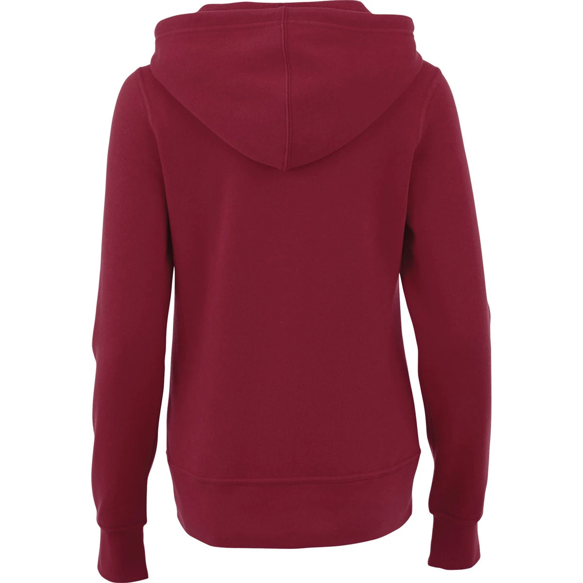Elevate Women's Maroon Cypress Fleece Zip Hoody 4 Elevate Women's Maroon Cypress Fleece Zip Hoody - Image 2