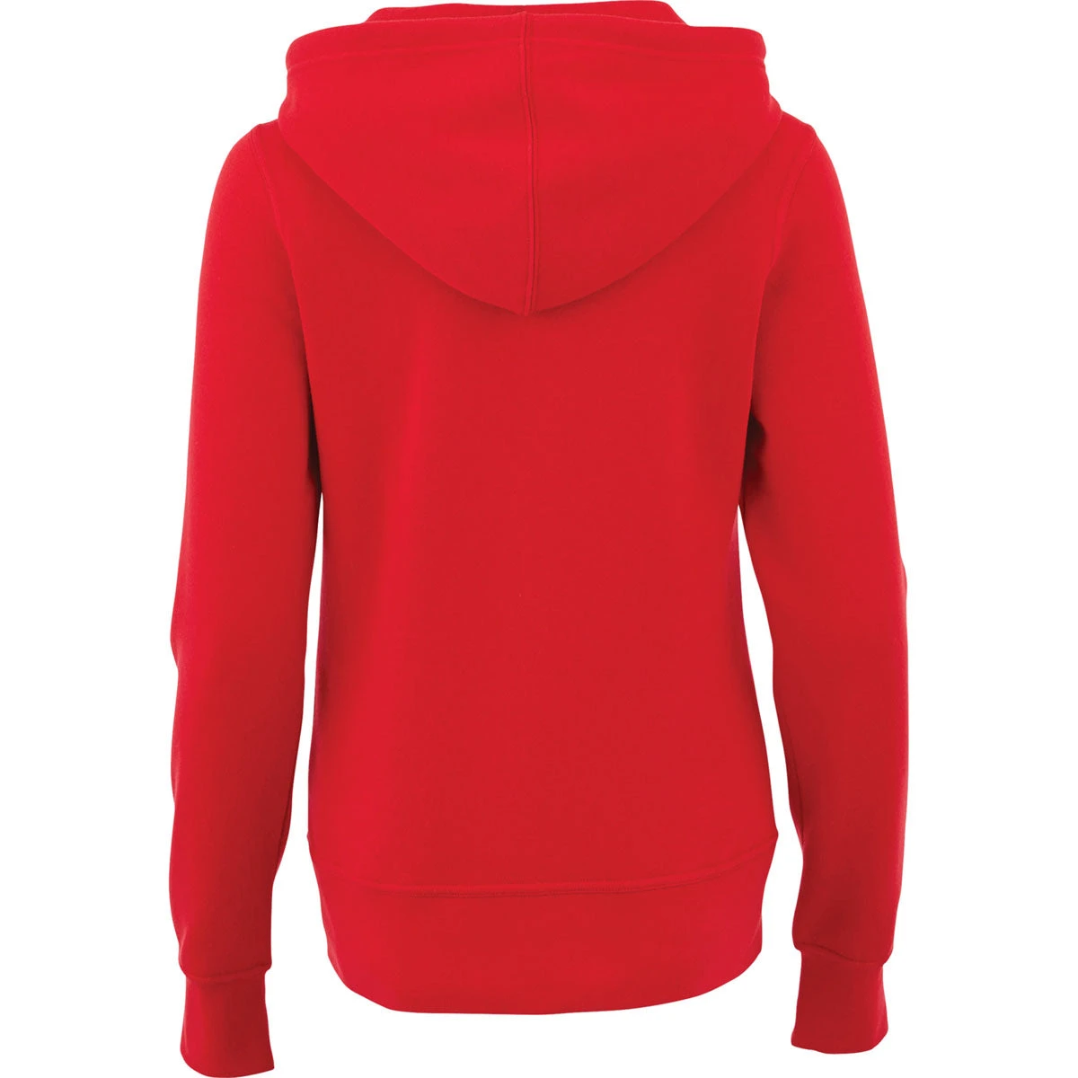 Elevate Women's Team Red Cypress Fleece Zip Hoody 4 Elevate Women's Team Red Cypress Fleece Zip Hoody - Image 2