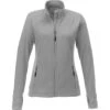 Elevate Women's Silver Kirkwood Knit Jacket 1 Elevate Women's Silver Kirkwood Knit Jacket -Elevate TM98136 Silver F