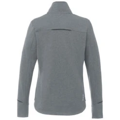 Elevate Women's Black/Heather Charcoal Tamarack Full Zip Jacket -Elevate TM98137 995 B