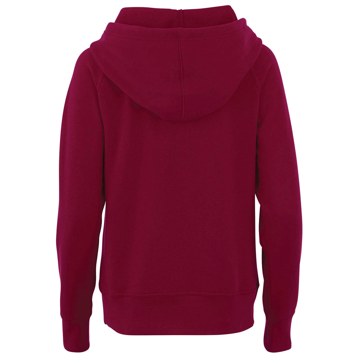 Elevate Women's Maroon Dayton Fleece Hoody 4 Elevate Women's Maroon Dayton Fleece Hoody - Image 2
