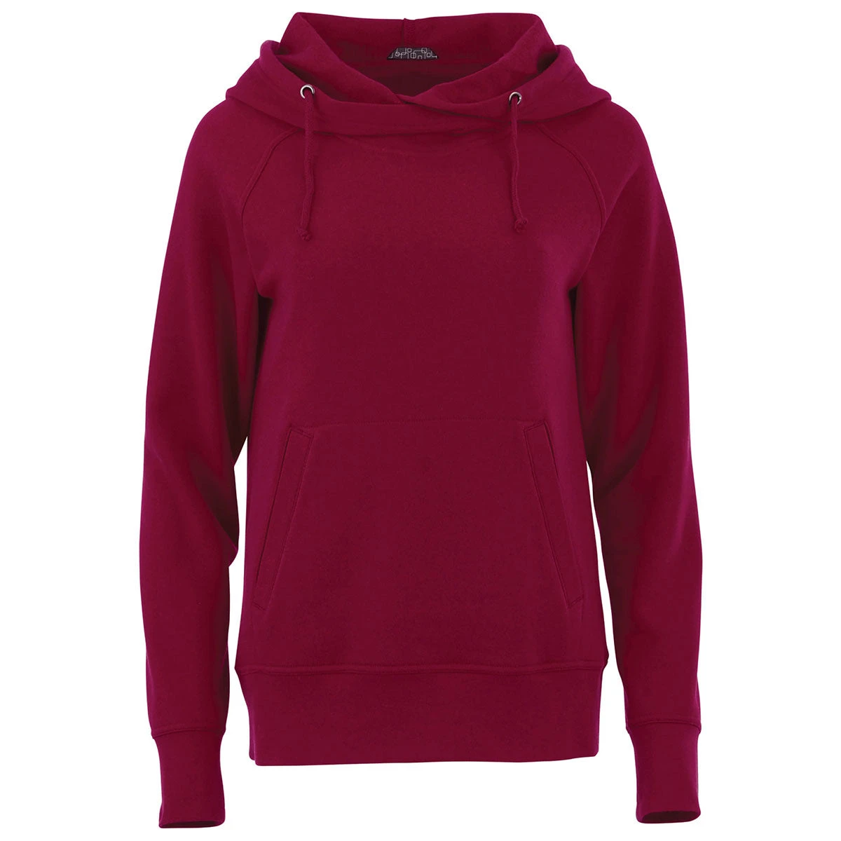 Elevate Women's Maroon Dayton Fleece Hoody 3 Elevate Women's Maroon Dayton Fleece Hoody