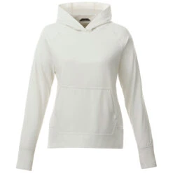 Elevate Women's White Coville Knit Hoody