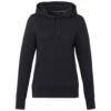 Elevate Women's Black Argus Eco Fleece Hoody -Elevate TM98221 Black F
