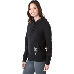Elevate Women's Black Argus Eco Fleece Hoody 11 Elevate Women's Black Argus Eco Fleece Hoody -Elevate TM98221 Black HTS