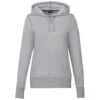 Elevate Women's Heather Grey Argus Eco Fleece Hoody -Elevate TM98221 Heather Grey F