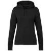 Elevate Women's Black Lavar Eco Knit Hoody -Elevate TM98222 Black F