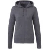 Elevate Women's Heather Dark Charcoal Argus Eco Fleece Full Zip Hoody 1 Elevate Women's Heather Dark Charcoal Argus Eco Fleece Full Zip Hoody -Elevate TM98223 Heather Dark Charcoal F