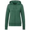 Elevate Women's Juniper Heather Argus Eco Fleece Full Zip Hoody 1 Elevate Women's Juniper Heather Argus Eco Fleece Full Zip Hoody -Elevate TM98223 Juniper Heather F