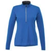 Elevate Women's New Royal Vega Tech Half Zip -Elevate TM98304 New Royal F