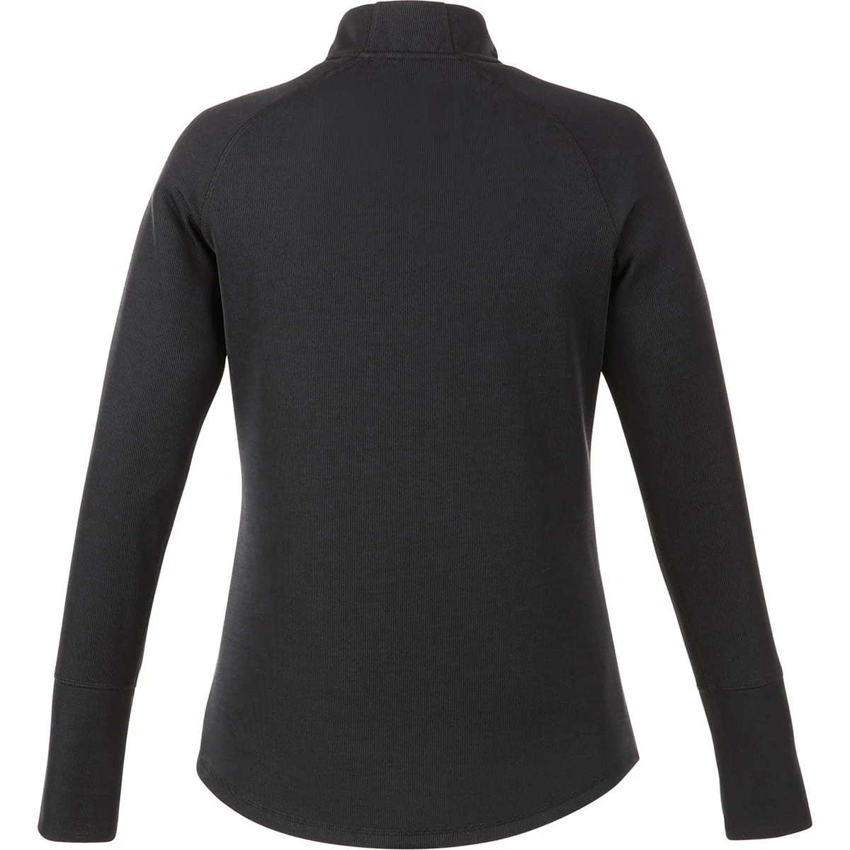 Elevate Women's Black Crane Knit Half Zip 4 Elevate Women's Black Crane Knit Half Zip - Image 2