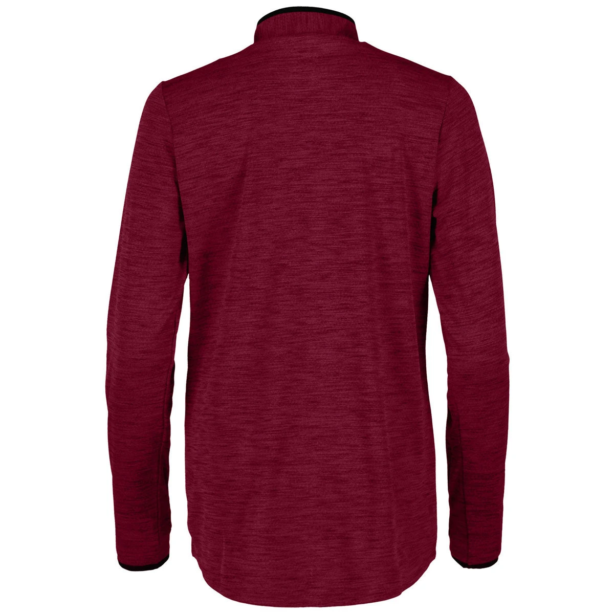 Elevate Women's Team Red Heather Mather Knit Half Zip 4 Elevate Women's Team Red Heather Mather Knit Half Zip - Image 2