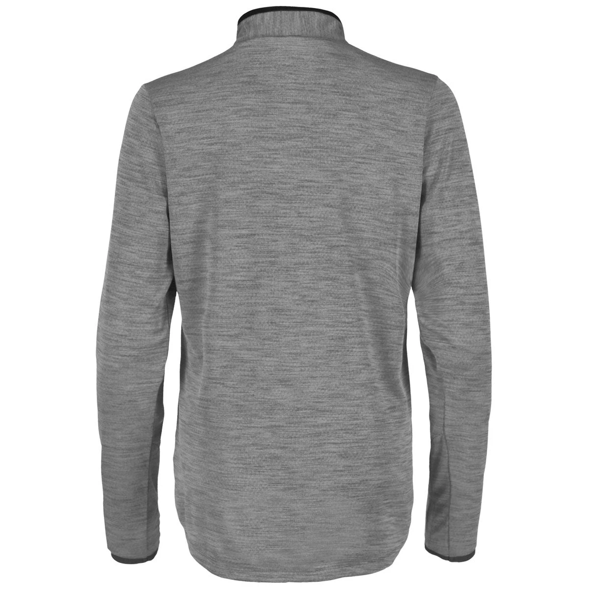 Elevate Women's Heather Dark Charcoal Mather Knit Half Zip 4 Elevate Women's Heather Dark Charcoal Mather Knit Half Zip - Image 2