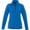 Elevate Women's Olympic Blue Bowlen Polyfleece Quarter Zip 2 Elevate Women's Olympic Blue Bowlen Polyfleece Quarter Zip -Elevate TM98308 Olympic Blue F