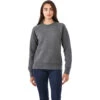 Elevate Women's Heather Dark Charcoal Krueger Fleece Crew -Elevate TM98408 Heather Dark Charcoal HTF