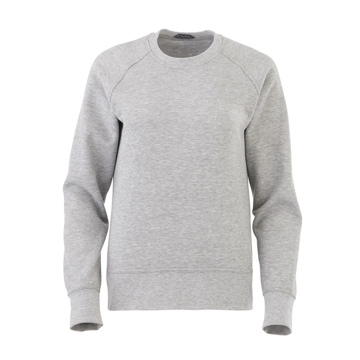 Elevate Women's Heather Grey Krueger Fleece Crew 3 Elevate Women's Heather Grey Krueger Fleece Crew