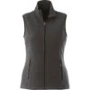 Elevate Women's Grey Storm Tyndall Polyfleece Vest 2 Elevate Women's Grey Storm Tyndall Polyfleece Vest -Elevate TM98501 Grey Storm F