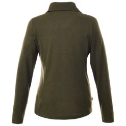 Elevate Women's Loden Heather Stratton Knit Half Zip -Elevate TM98612 Loden Heather B