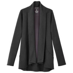 Elevate Women's Heather Dark Charcoal Equinox Knit Blazer