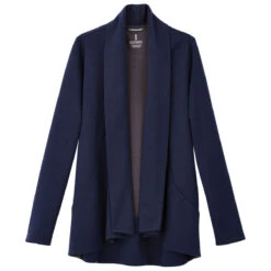 Elevate Women's Metro Blue Heather Equinox Knit Blazer