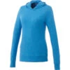 Elevate Women's Olympic Blue Heather Howson Knit Hoodie 2 Elevate Women's Olympic Blue Heather Howson Knit Hoodie -Elevate TM98732 Olympic Blue Heather F