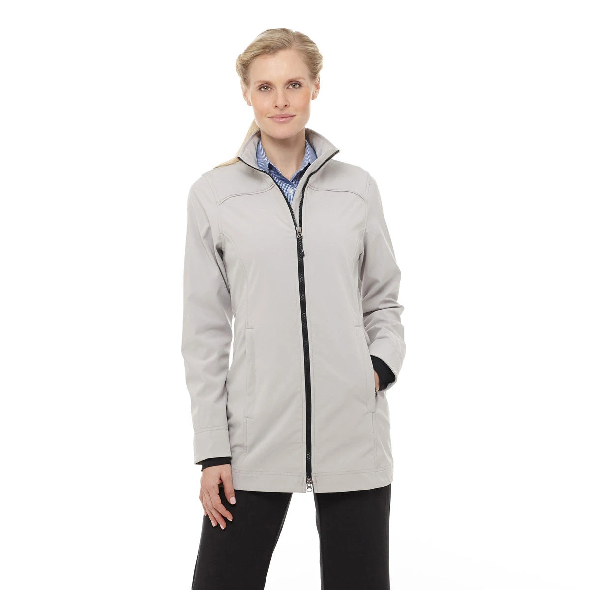 Elevate Women's Fossil Vernon Softshell Jacket 5 Elevate Women's Fossil Vernon Softshell Jacket - Image 3